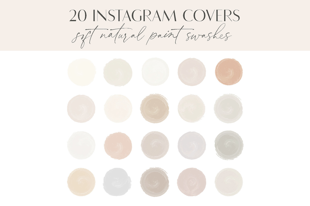 Natural Instagram Highlight Covers in Instagram Templates - product preview 8