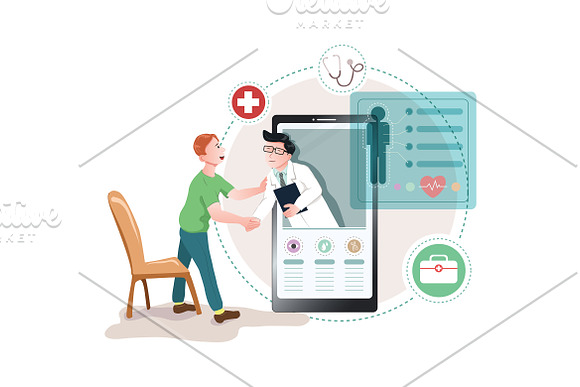 M68_Healthcare & Medical in Illustrations - product preview 9