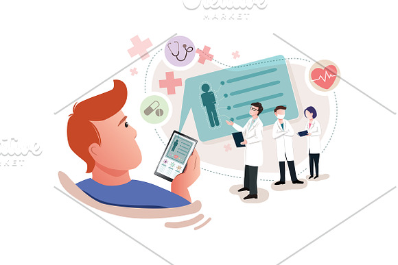 M68_Healthcare & Medical in Illustrations - product preview 10