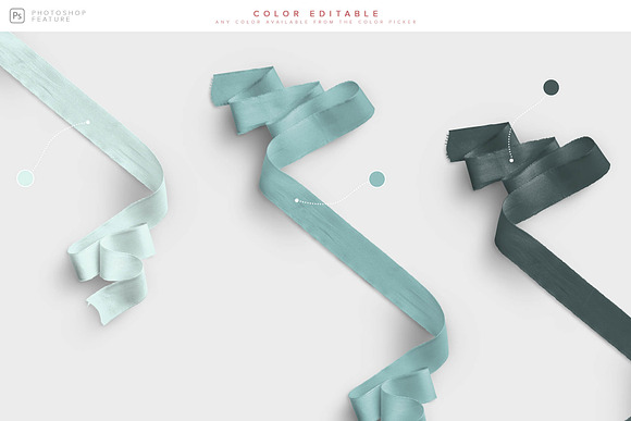 Silk Ribbons Custom Scene Creator in Scene Creator Mockups - product preview 5