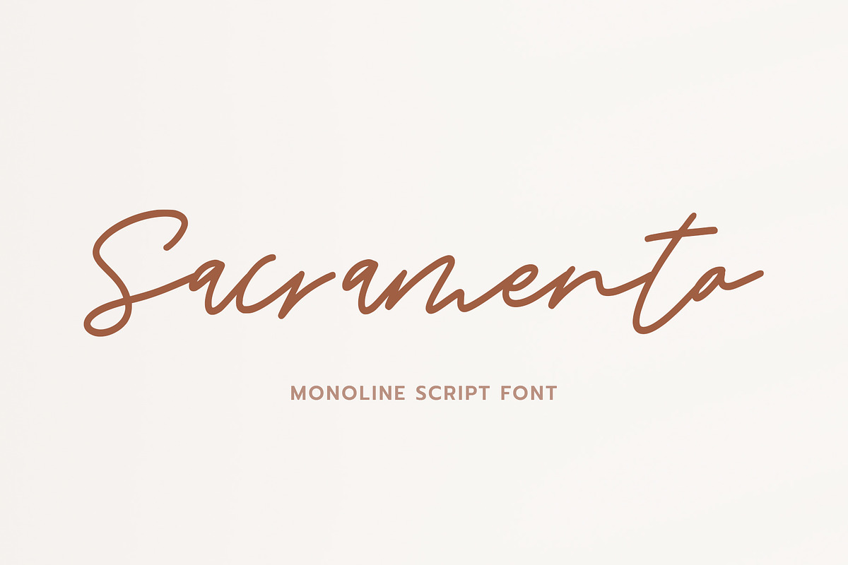 Sacramento // Sale in Script Fonts - product preview 8