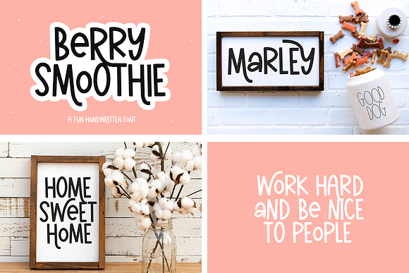 Handwritten Font BUNDLE in Display Fonts - product preview 5
