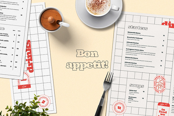 Restaurant menu in Flyer Templates - product preview 3