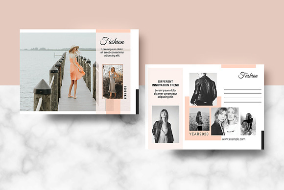 Fashion Post Card in Postcard Templates - product preview 1