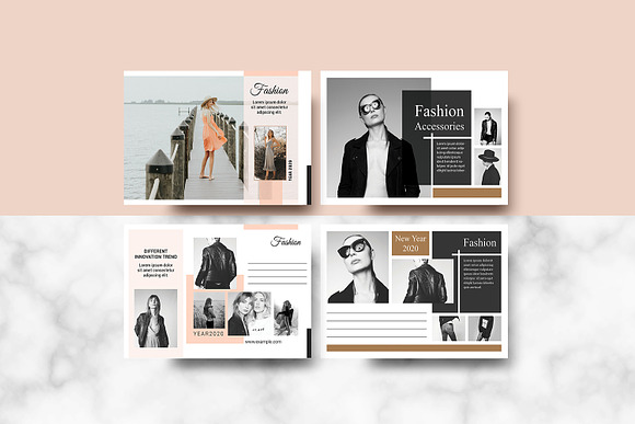 Fashion Post Card in Postcard Templates - product preview 3