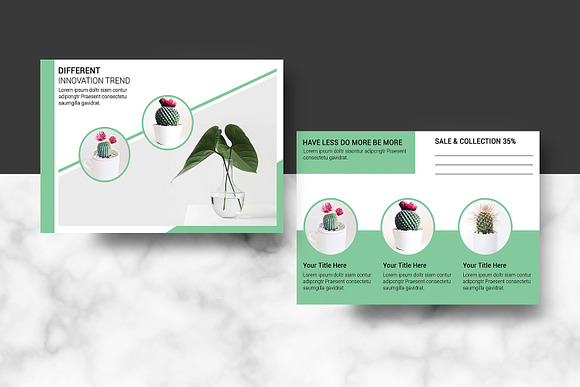 Post Card Template in Postcard Templates - product preview 1