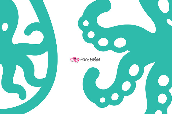 Octopus Earrings SVG, Eps, Dxf, Png in Objects - product preview 2