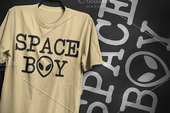 Space boy 2 - T-Shirt Design in Illustrations - product preview 3