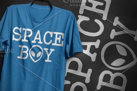 Space boy 2 - T-Shirt Design in Illustrations - product preview 5