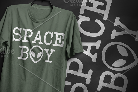 Space boy 2 - T-Shirt Design in Illustrations - product preview 7