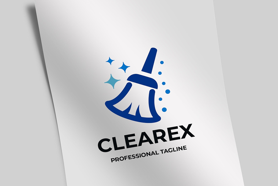 Proffesionel Cleaning Service Logo in Logo Templates - product preview 8