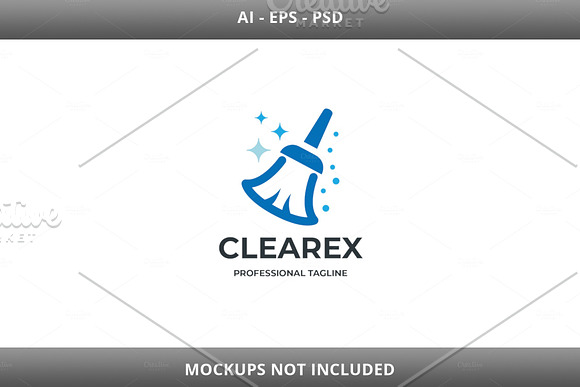Proffesionel Cleaning Service Logo in Logo Templates - product preview 2