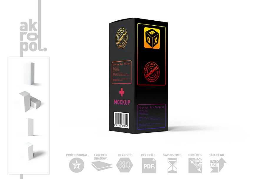 Boxes Mock Up in Product Mockups - product preview 8