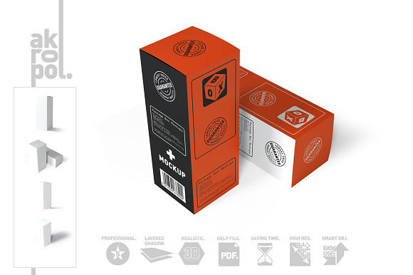 Boxes Mock Up in Product Mockups - product preview 7