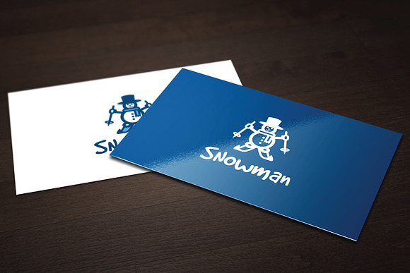 Snowman Logo in Logo Templates - product preview 2