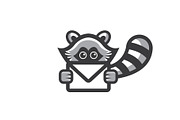 Raccoon Mail Logo