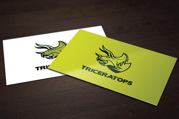 Triceratops Logo in Logo Templates - product preview 2