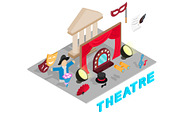 Theatre concept banner