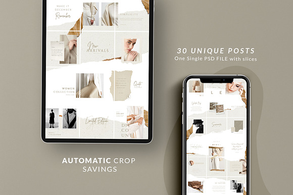 Puzzle Carla Instagram - Canva & PS in Instagram Templates - product preview 4