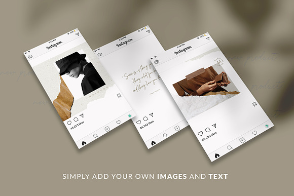 Puzzle Carla Instagram - Canva & PS in Instagram Templates - product preview 5