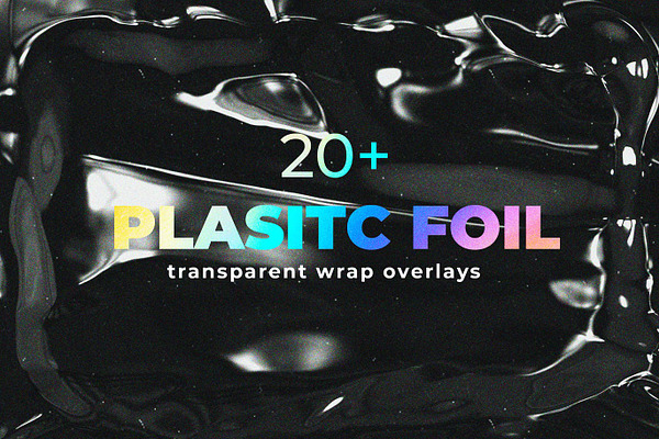 Plastic Foil Wrap Texture Collection