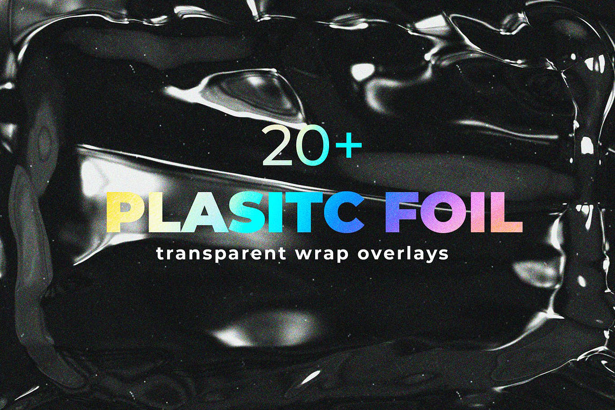 Plastic Foil Wrap Texture Collection in Textures - product preview 8