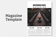 Morning Magazine Template
