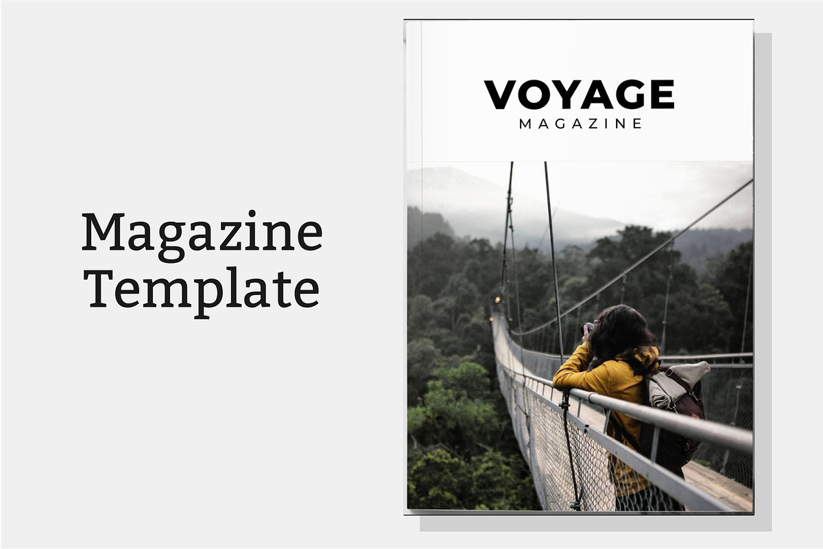 Voyage Magazine Template in Magazine Templates - product preview 8