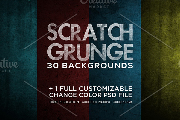 Scratch Grunge Backgrounds