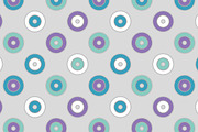 Colored circles. Seamless pattern.