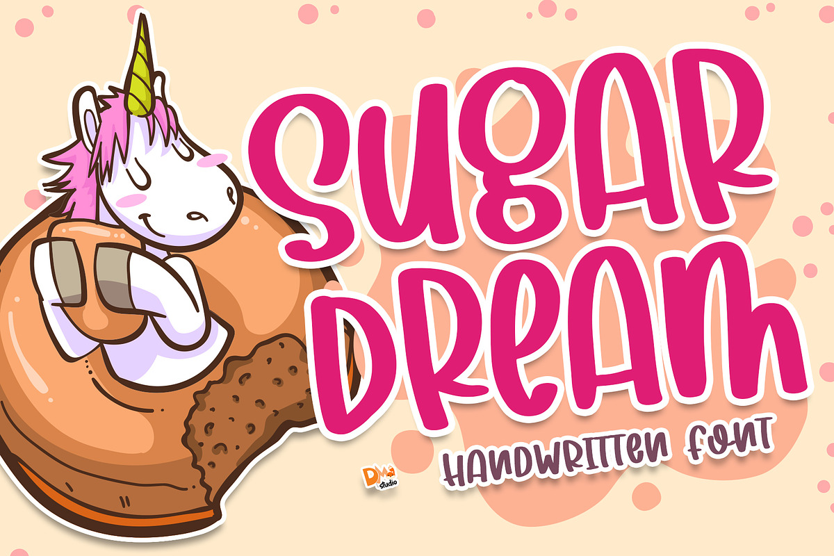 Sugar Dream - Handwritten Font in Display Fonts - product preview 8