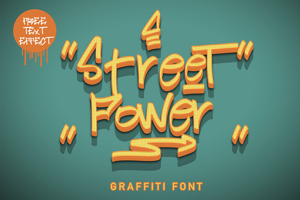 Street Power | Graffiti Font