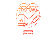 Pharmacy concept icon