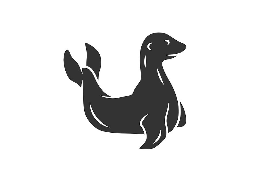 Seal glyph icon in Icons - product preview 8