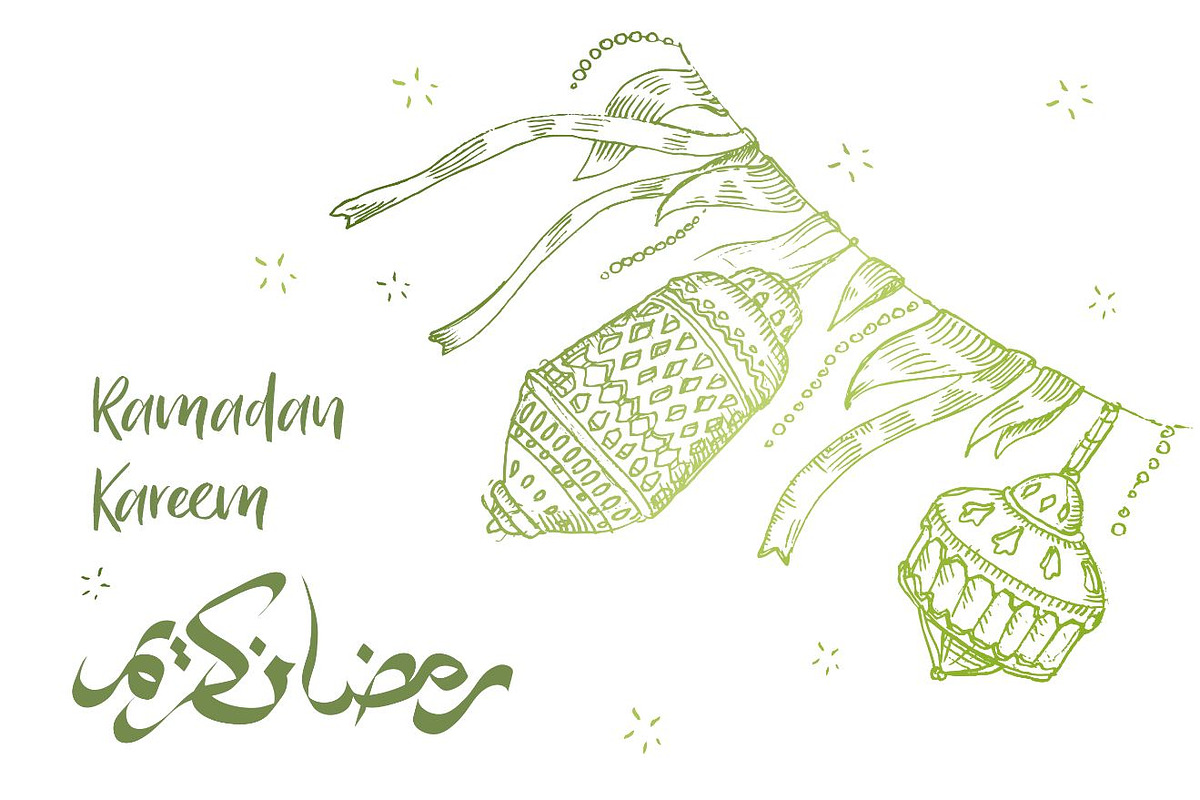 Ramadan Lanterns in Illustrations - product preview 8