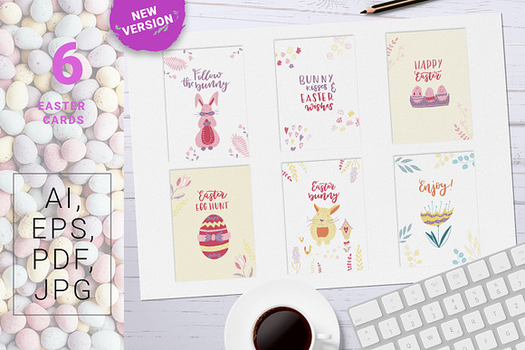 Fresh Eggs - Easter design kit in Objects - product preview 13