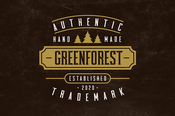 Pineforest - Classic Condensed Font in Display Fonts - product preview 2