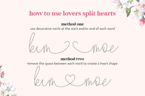Lovers Script Font Family in Script Fonts - product preview 9