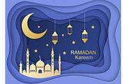 Ramadan Kareem Greeting Card,