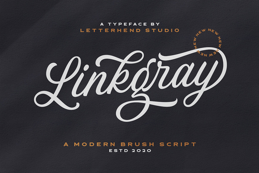 Linkgray Script in Script Fonts - product preview 8