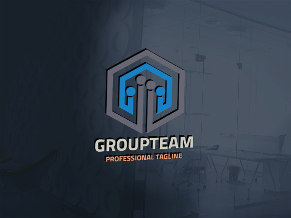 Group Team Logo in Logo Templates - product preview 1
