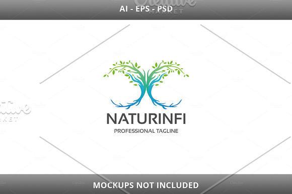 Nature Infinity Logo in Logo Templates - product preview 2