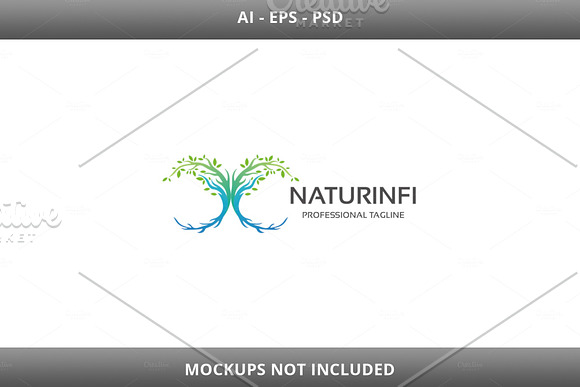 Nature Infinity Logo in Logo Templates - product preview 3