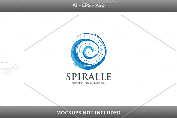 Spiral Water Logo in Logo Templates - product preview 2
