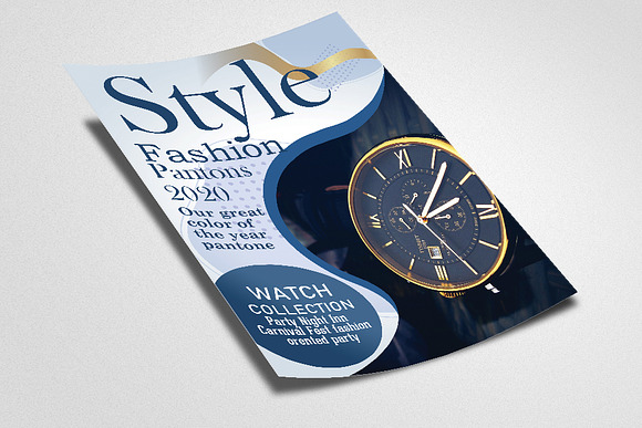 Fashion Watch Collection Flyer in Flyer Templates - product preview 1