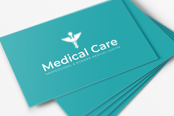 Medical Minimal Business Card in Business Card Templates - product preview 4