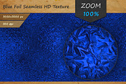 Blue Foil HD Texture