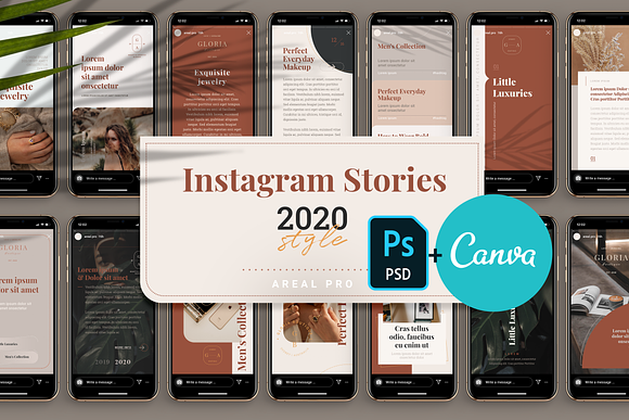 Instagram Stories Template - 2020 in Instagram Templates - product preview 4