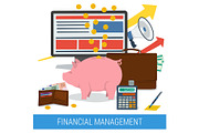 financial management concept