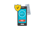 icon mobile safe payment